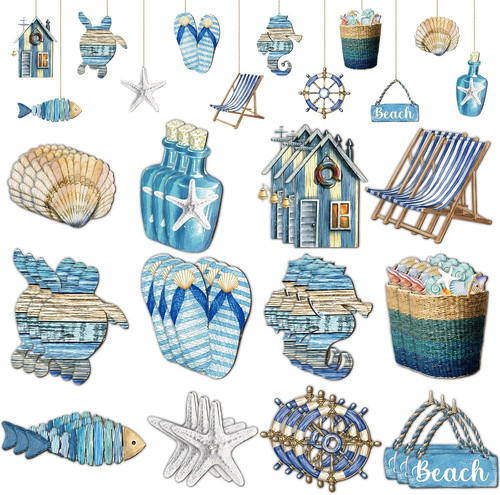 Maritime dekoration set - dekoration, 36