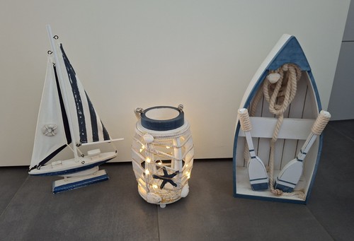 3er set dekoration maritim - 3er-set,