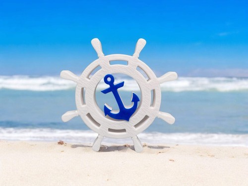 Druck maritime dekoration - 3d,