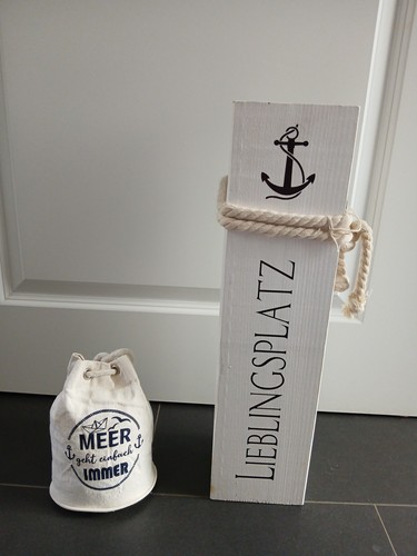 2er set maritim - set, dekostücke