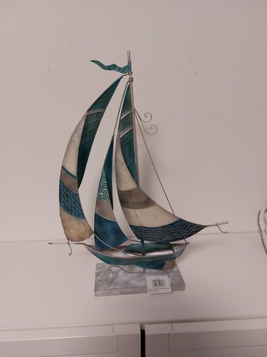 Metall segelschiff boot - boot, segler