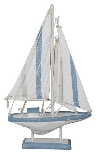 Deko segelboot höhe 31cm - segelboot,