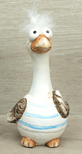 Witzige keramik möwe - keramik, mit