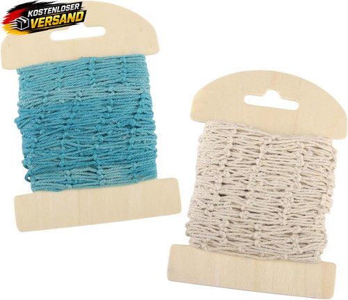 Fischernetz wanddeko set - wanddeko,