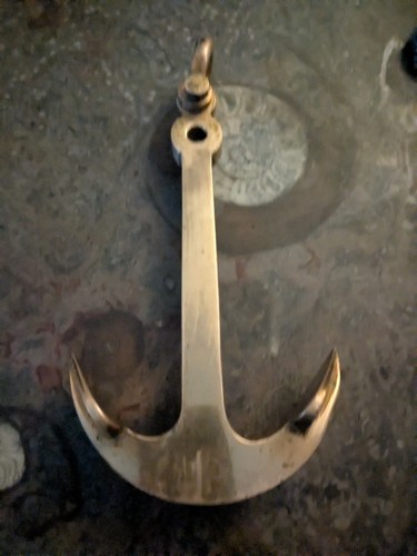 Messing anker maritim deko - anker,