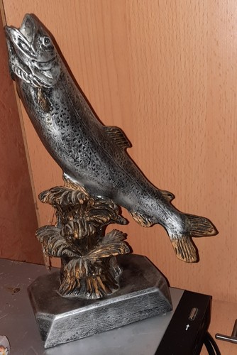 Deko fisch forelle resin - fisch/forelle,