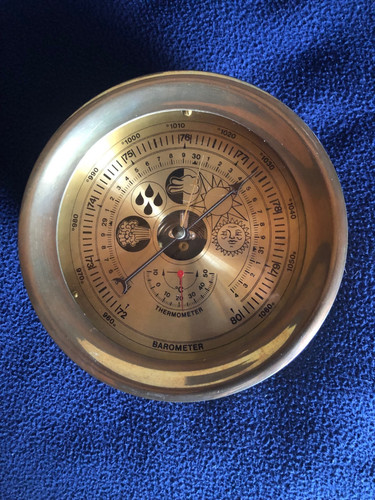 Barometer aus messing - barometer,