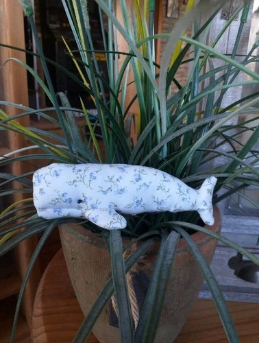 Walfisch aus stoff - stoff, tilda