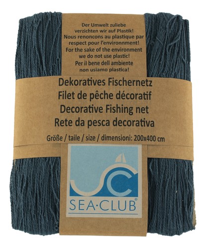Deko fischernetz blau 2 - fischernetz,