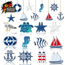 Maritime Dekoration Set mit