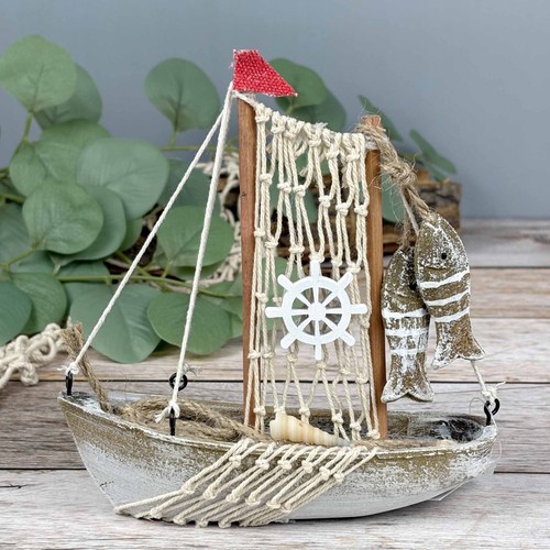 Deko boot aus holz - boot,